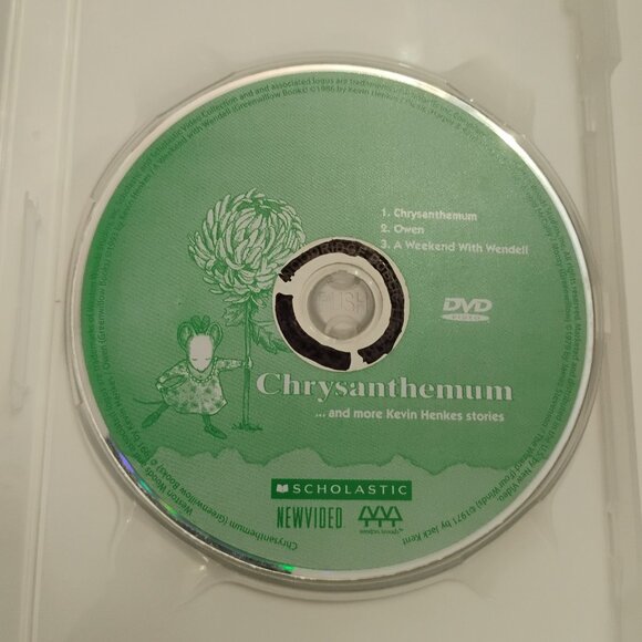 Chrysanthemum and more Kevin Henkes Stories Scholastic Video Collection DVD - Picture 6 of 7